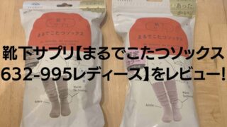 靴下サプリ【まるでこたつソックス632-995レディース】をレビュー！
